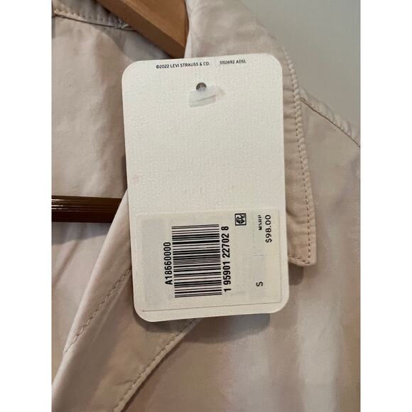 Levis Scrunchie Utility Jumpsuit Playsuit Tapioca S - Picture 8 of 10